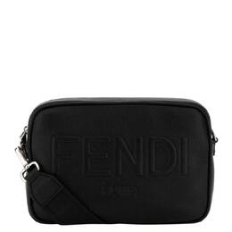 Fendi Embossed Logo Leather Messenger Bag 7m0286-amac-f0gxn