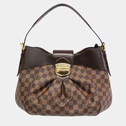 Louis Vuitton Brown Damier Sistine MM Shoulder Bag 1132224