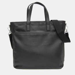 Prada Leather Shoulder Bag Black 1132225
