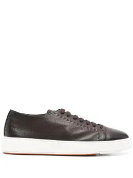 Santoni leather sneakers 29644025