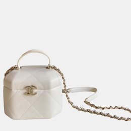 Chanel Vanity White Box bag 1131846