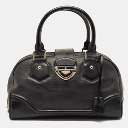 Louis Vuitton Black Epi Leather Montaigne GM Bag 1133042
