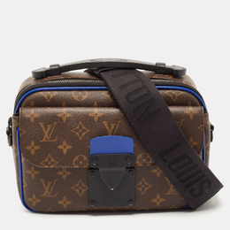 Louis Vuitton Monogram Macassar Canvas S Lock Messenger Bag 1133189