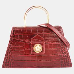 Charriol Bordeaux Leather Laetitia Crossbody bag 1126828