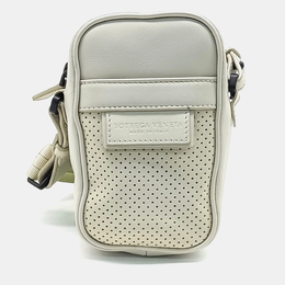 Bottega Veneta White Leather Crossbody Bag 1133244