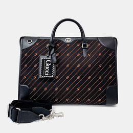 Gucci Multicolor Jacquard Interlocking GG Jacquard Duffel Bag 1133355