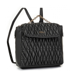 Furla Ladies Pin Cometa S Leather Backpack In Asphalte bpicbyo72q000zg1r