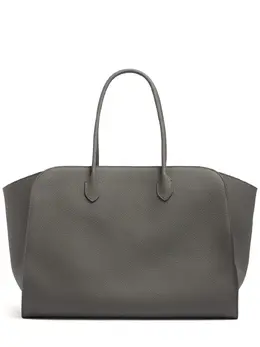 The Row Marlo 17 Matte Grain Leather Tote Bag 81iaic004-velzuw2