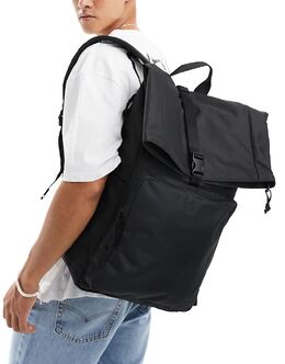 Рюкзак L-pack с закручивающейся крышкой черного цвета Levi's 136159319 | regular black