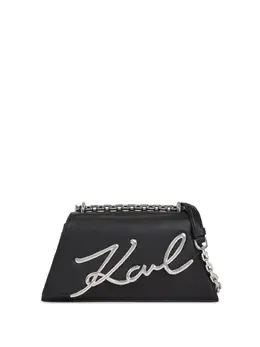 Сумка на плечо Signature Karl Lagerfeld, черный 29166144 | черный