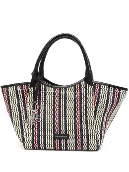 Emporio Armani basket-weave tote bag 29625466