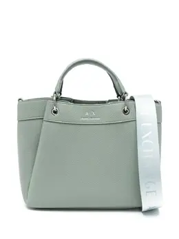 Armani Exchange medium logo-stamp tote bag 29634484