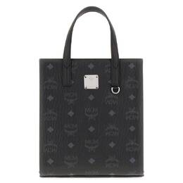 MCM Mini Aren Tote Bag In Visetos mmtaakc02bk