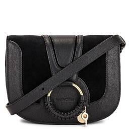 See By Chloe Hana Leather and Suede Shoulder Bag chs18as896417