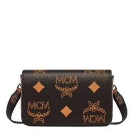 MCM Maxi Visetos Aren Camera Bag mxzdata02bk