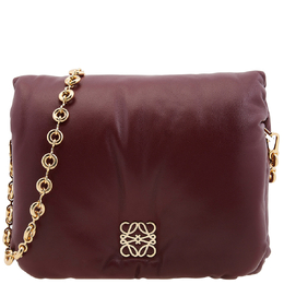 Loewe Goya Chained Leather Shoulder Bag ap40p41x01.7110