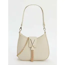 Сумка седло Valentino, молочно-бежевый 103714038049
