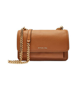Сумка женская Michael Kors кожаная на цепочке, коричневый mk244w00000623000os | marrone