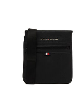 Сумка через плечо мужская Tommy Hilfiger Essential с логотипом бренда, черный th232m000268d1200os | nero