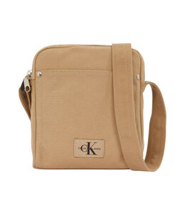 Сумка через плечо мужская Calvin Klein Essentials текстильная с монограммой, бежевый cj245m00002687400os | beige