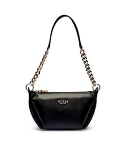 Сумка женская Guess Evaine на плечо с логотипом бренда, черный gu251w00004548900os | nero