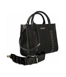 Сумка-тоут женская Liu Jo Ridhi с заклепками, черный lc245w00018922200os | nero