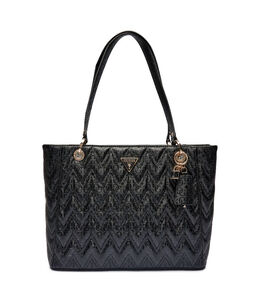 Сумка-шоппер женская Guess с тиснением, черный gu245w00007548900os | nero