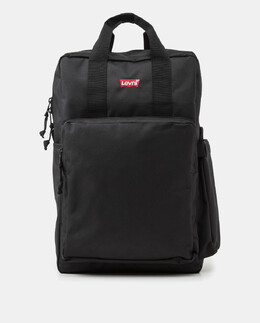 Большой черный рюкзак на молнии Levi's, черный 7626725467374 | negro
