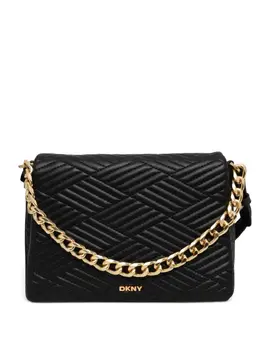 DKNY logo-plaque cross body bag 28674684