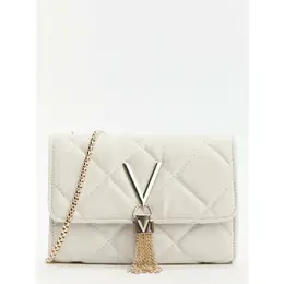 Сумка кросс-боди Valentino, фактура стеганая, молочно-бежевый 103761668293