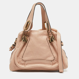 Chloe Light Peach Leather Small Paraty Bag 1134516