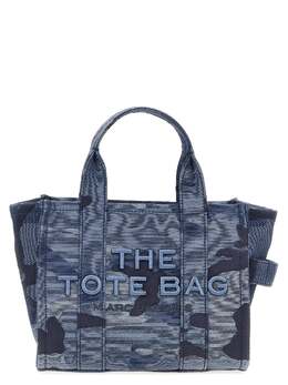 Marc Jacobs-The Camo Jacquard Small Tote Borse A Mano Blu-Donna 51734478389588