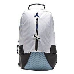 Nike Рюкзак Air Jordan AJ11 Laptop Bag Schoolbag Backpack Basketball Zipper White, цвет concord 9a1971-637 | concord