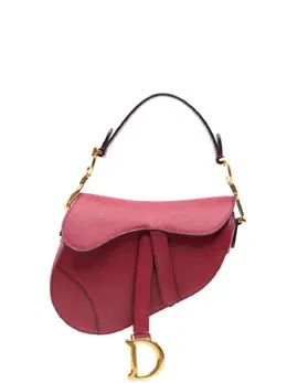 Christian Dior 2019 Mini Grained Calfskin Saddle satchel 29791295