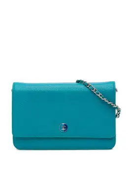 Chanel 2012-2013 Caviar Bicolor CC Wallet On Chain crossbody bag 29794022