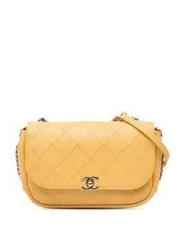 Chanel 2018-2019 Quilted Goatskin Casual Trip Flap crossbody bag 29795270