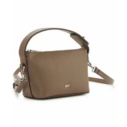 Сумка DKNY, фактура зернистая, коричневый 103796978244