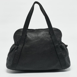 Chanel Black 31 Rue Cambon Embossed Leather Large Satchel 1134906