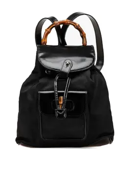 Gucci 20th Century Mini Bamboo Nylon backpack 29792076