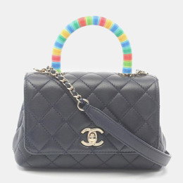 Chanel Leather XS Coco Handle Top Handle Bag 1134771