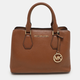 Michael Kors Brown Leather Camille Satchel 1135905