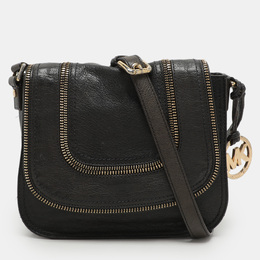 Michael Kors Navy Blue Leather Naomi Crossbody Bag 1136003