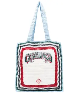 Casablanca large crochet tote bag 29612923