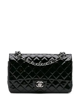 Chanel 2009-2010 Medium Classic Patent Double Flap shoulder bag 29807690