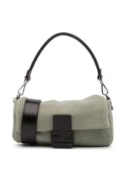 Fendi 2000-2010 Cashmere Baguette satchel 29807759