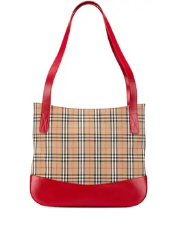 Burberry 2000-2017 Haymarket Check Canvas tote bag 29808373