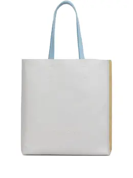 Marni logo-embroidered tote bag 26815702