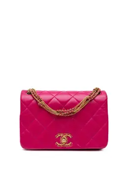 Chanel 2021-2024 Small Quilted Lambskin On And On Chain Flap shoulder bag 29808906