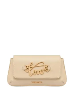 Love Moschino logo-lettering clutch bag 27693861