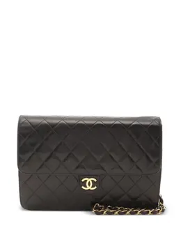 Chanel 1994-1996 diamond-quilted shoulder bag 29785965